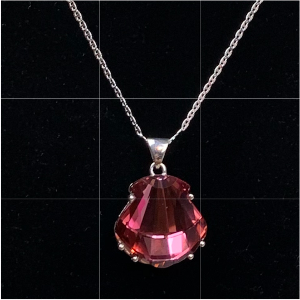 Swarovski Pink Crystal Pendant